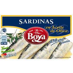 SARDINAS EN ACEITE DE OLIVA (3/4) LATA RR-125